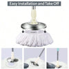 Replacement Microfiber Spin Mop Heads - Universal Fit