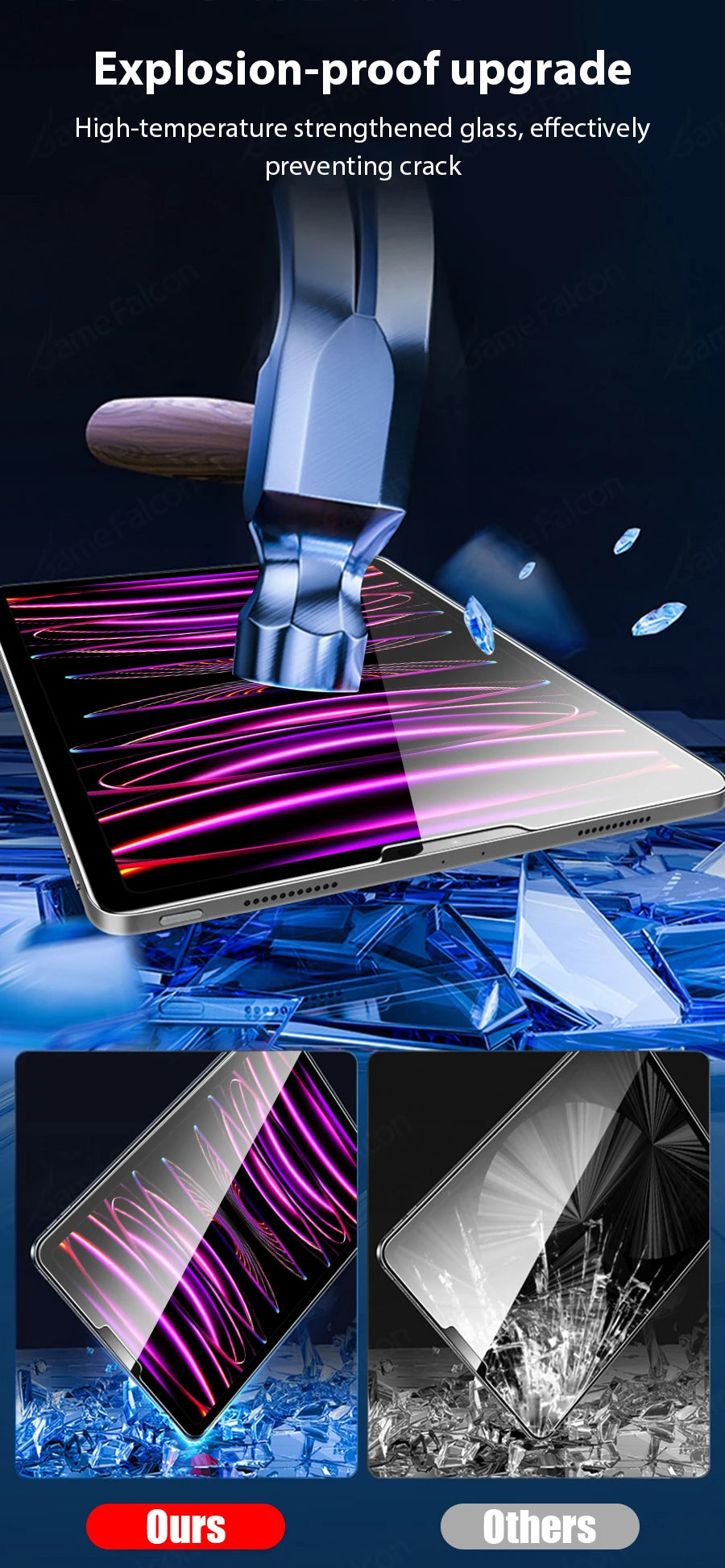 iPad Tempered Glass Screen Protector