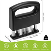48-Needle Stainless Steel Meat Tenderizer with Safety Guard