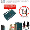 Vintage RFID-Blocking Large Capacity Wallet with Wrist Strap