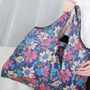 Folding Shopping Bag with Large Capacity and Waterproof Design