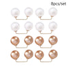 Pearl Brooch Pin Set – Versatile Double-Head Clips for Style and Function