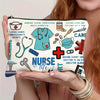Nurse-Themed Makeup Bag with Medical Design