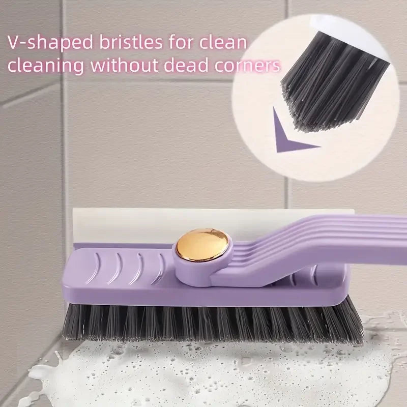 360° Rotating Multi-Purpose Cleaning Brush with Scraper