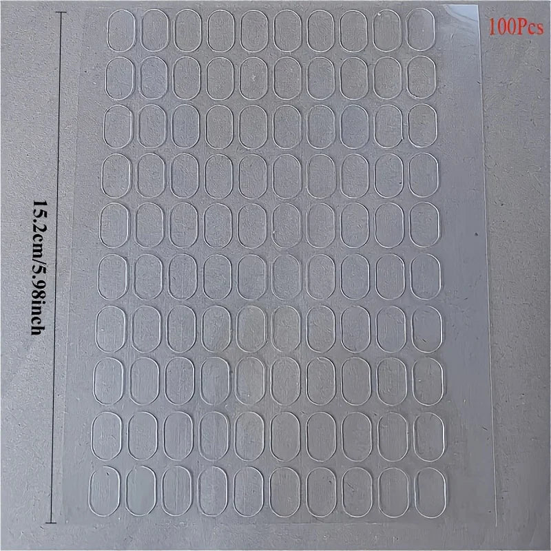 Clear Double-Sided Adhesive Tape Pads for Posters, Photos & Decor