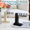 Modern Flip-Top Desktop Calendar
