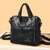 Vintage-Inspired Crossbody Bag with Roomy Interior