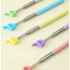Telescopic Stainless Steel Teaching Pointer with Finger Design
