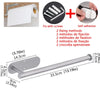 Stainless Steel Adhesive Paper Towel Holder for Kitchen & Bathroom