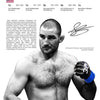 Martial Arts Legend Canvas Wall Art – Inspirational MMA Fighter Poster for Gym & Home
