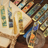 Vintage Metal Bookmarks with Long Tassels (Set of 12)