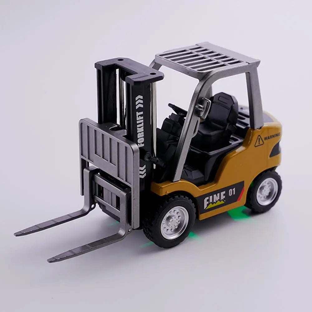 1:64 Scale Remote Control Forklift with Bluetooth and Realistic Lifting