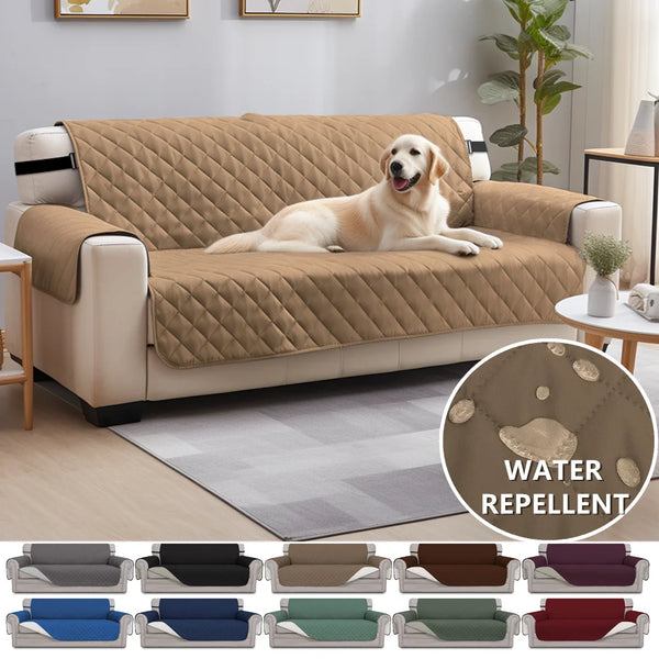 Waterproof Sofa Slipcover with Non-Slip Grip