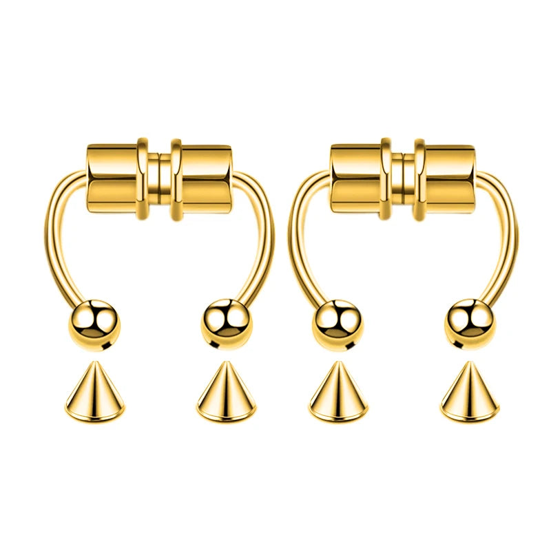 Non-Piercing Magnetic Nose Ring Hoop