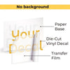 Custom Holographic Name Stickers – Handwritten Style, Waterproof & Durable