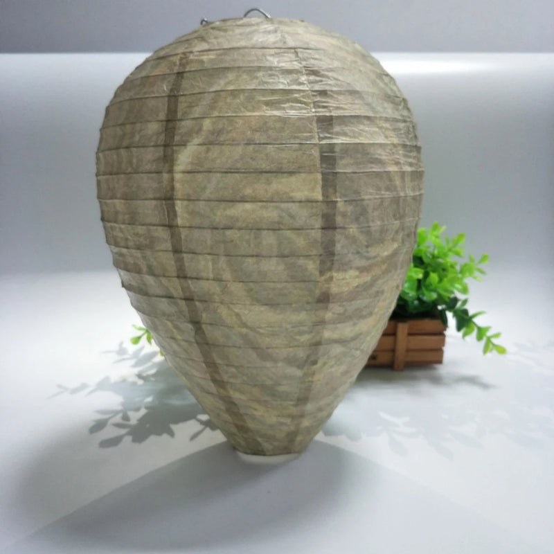 Leurre de Nid de Guêpe Réaliste - Dissuasif Naturel pour Terrasse et Jardin