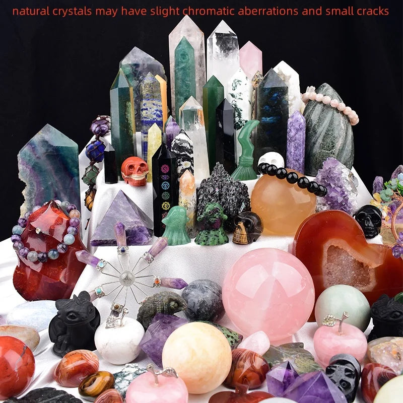 Natural Crystal Tower Collection