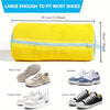 Mesh Shoe Wash Bag with Soft Fluff Lining