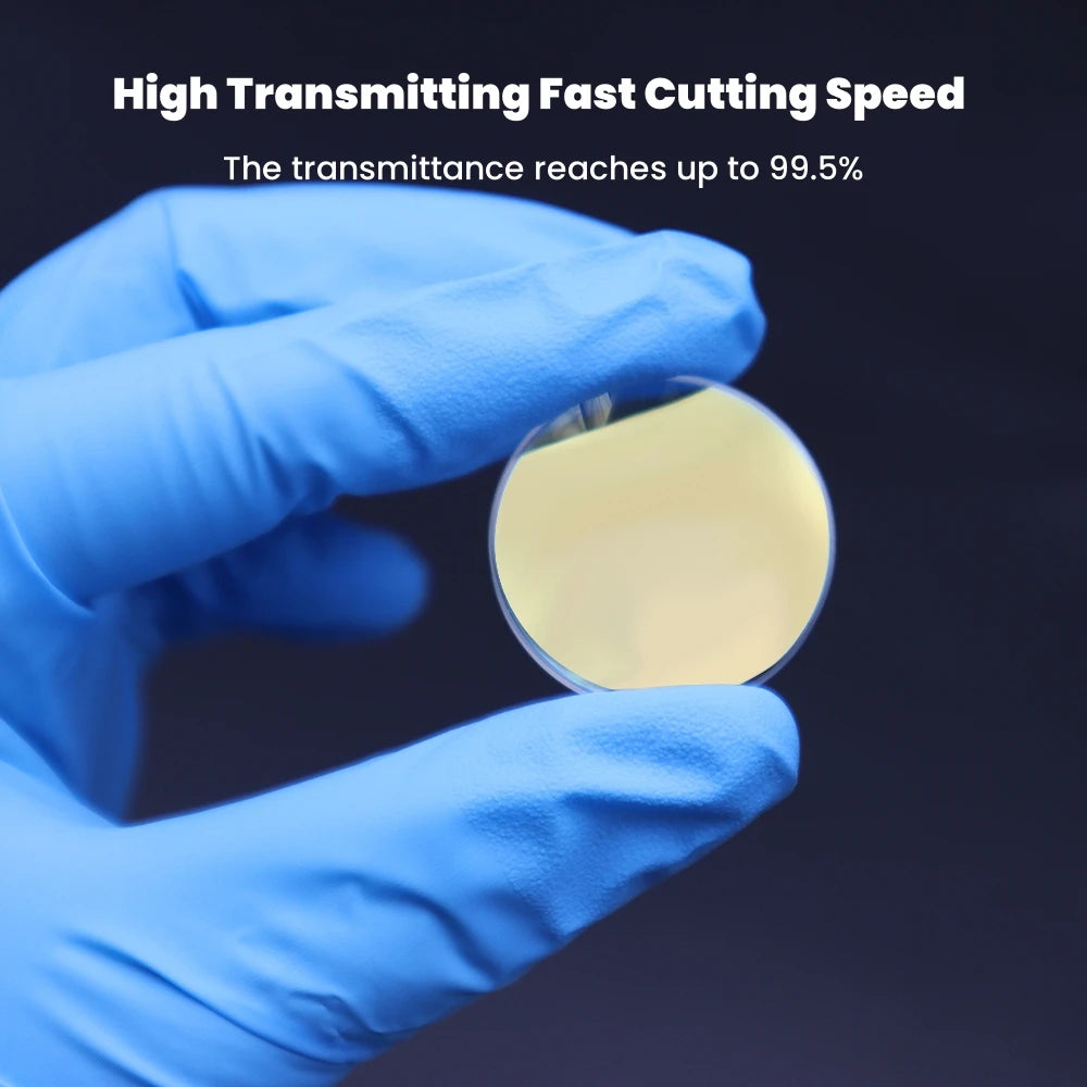 Fused Silica Laser Protective Lens for Fiber Cutting Systems
