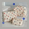 Bear-Shaped Makeup Bag with Multi-Layer Compartments