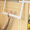 Over-the-Door 6-Hook Organizer Rack