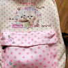 Vintage Patchwork Cat Backpack with Contrast Color Design