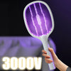 Rechargeable 2-in-1 Electric Fly Swatter & Mosquito Trap Lamp