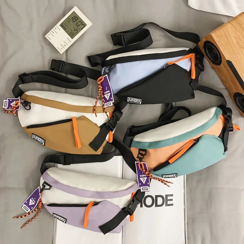 Urban Utility Chest Bag with Phone Pocket