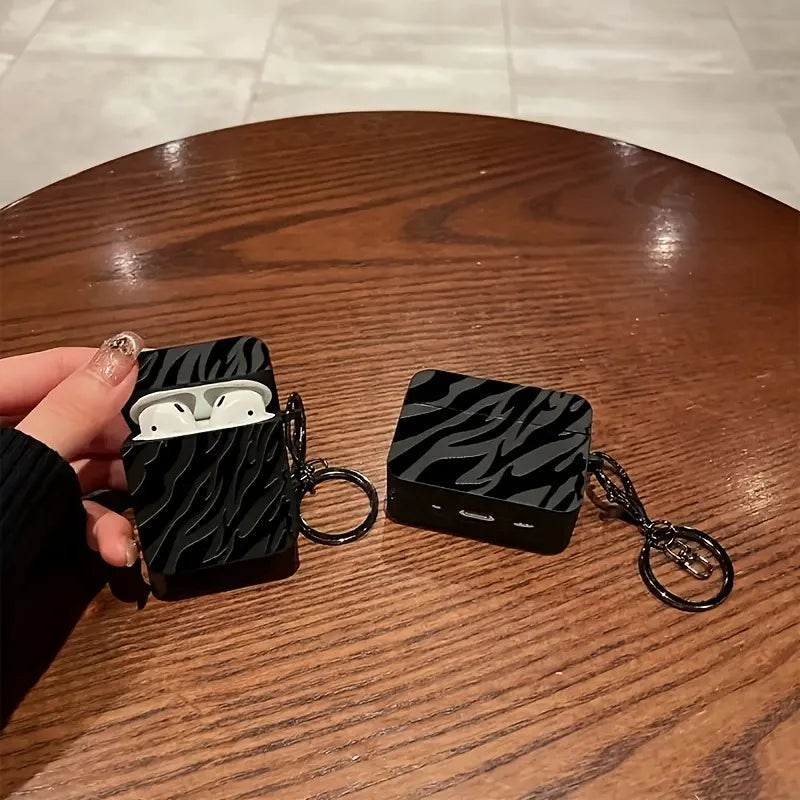 Zebra Pattern Protective TPU Case for AirPods
