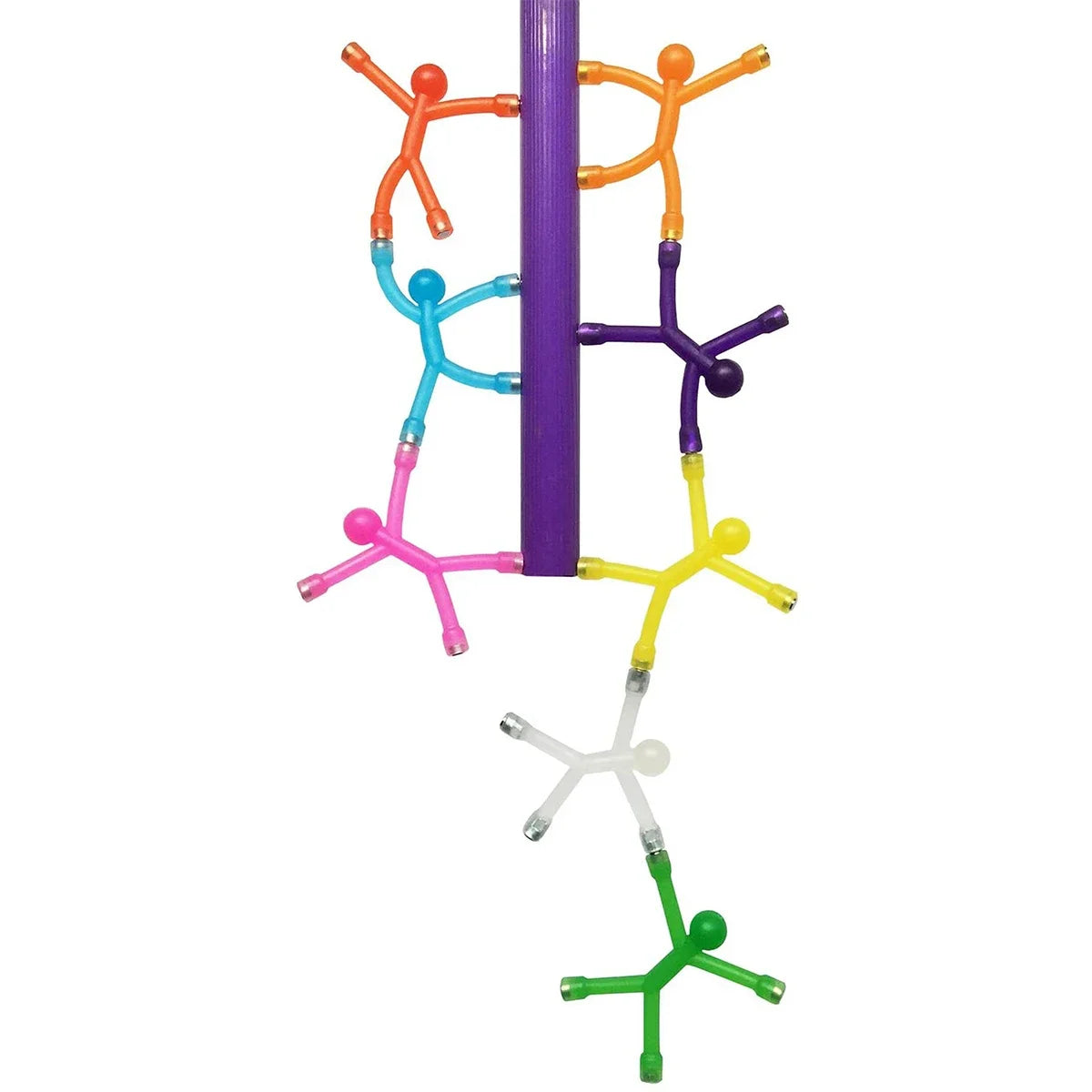 Colorful Mini People Fridge Magnets (Set of 10)