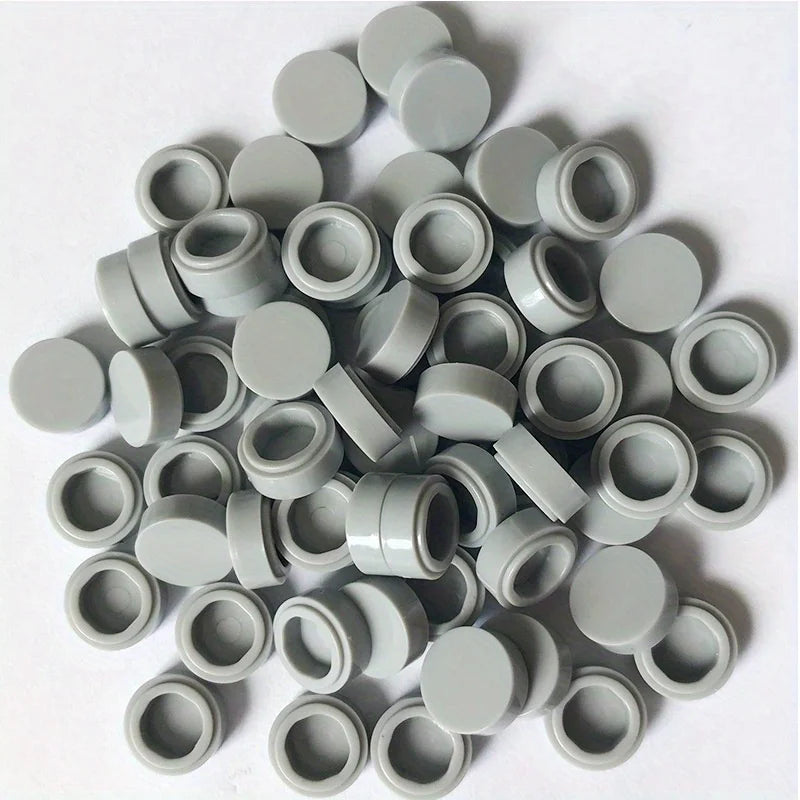 198-Piece Round Tile Building Blocks Set for Creative DIY Projects