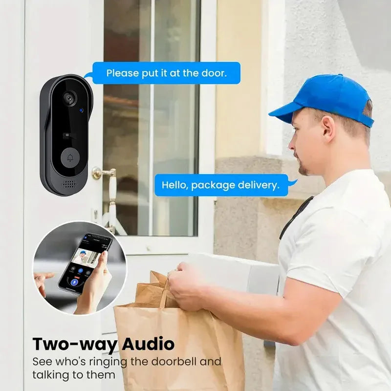 Smart Wireless Video Doorbell with HD Camera