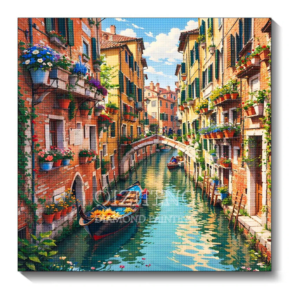 5D Diamond Painting Kit - Scenic Landscape Art