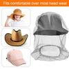 Mosquito-Proof Fishing Cap with Breathable Mesh Face Shield