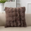 Plush Faux Fur Throw Pillow Cover