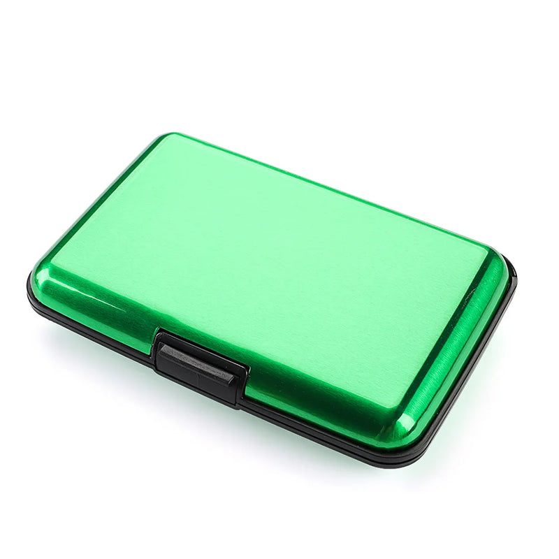 Slim RFID-Blocking Aluminum Card Holder
