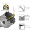 TCT Carbide Hole Saw Kit with Pilot Drill Bit