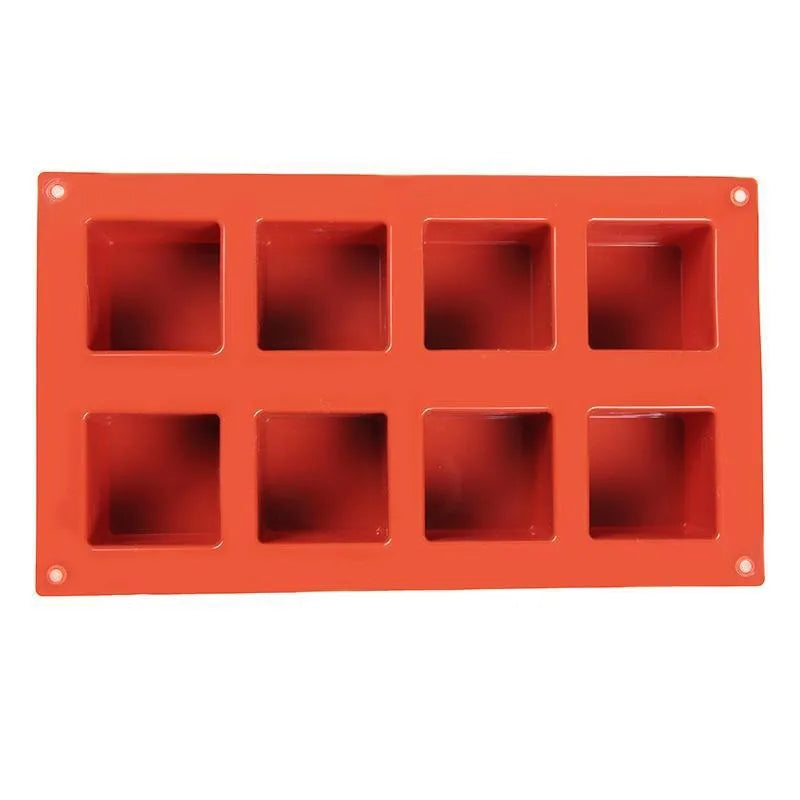 Square Silicone Baking Molds