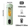 Portable Wireless Citrus Juicer with Ice Crushing