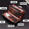 Men's RFID Blocking Leather Zipper Wallet