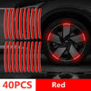 Multicolor Reflective Wheel Hub Stickers for Cars and Motorcycles