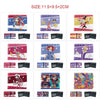 PU Leather Bifold Card Holder Wallet with Cartoon Print