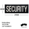 Reflective IR Security Patch with Hook & Loop Backing