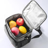 Insulated Thermal Shoulder Lunch Bag with Waterproof Lining