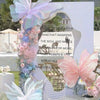 Lifelike 3D Silk Butterfly Decoration for Events and Photography