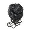 Synthetic Messy Bun Hair Extension with Claw Clip