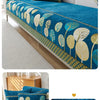 Chenille Jacquard Sofa Cover with Anti-Slip Backing