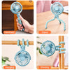 Portable Clip-On USB Rechargeable Mini Fan