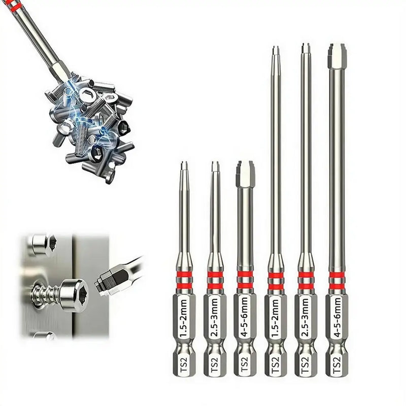 Multi-Size Pagoda Hex Screwdriver Bit Set