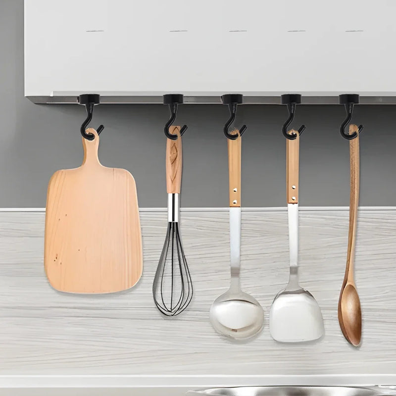 Magnetic Fridge Hooks – Wall-Mounted Multi-Purpose Hanger (Keys, Coats & Kitchen)